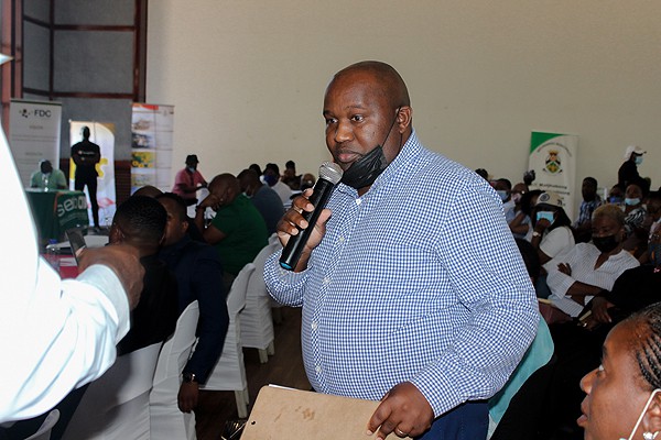 Facilitated SMME discussion during the roadshow held in Lejweleputswa District Municipality, 01 March 2022
