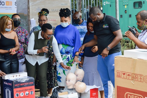 Minister Ndabeni-Abrahams leads the IMEDP at Umzimkhulu Local Municipality, 11 March 2022